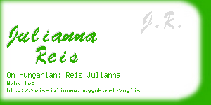 julianna reis business card